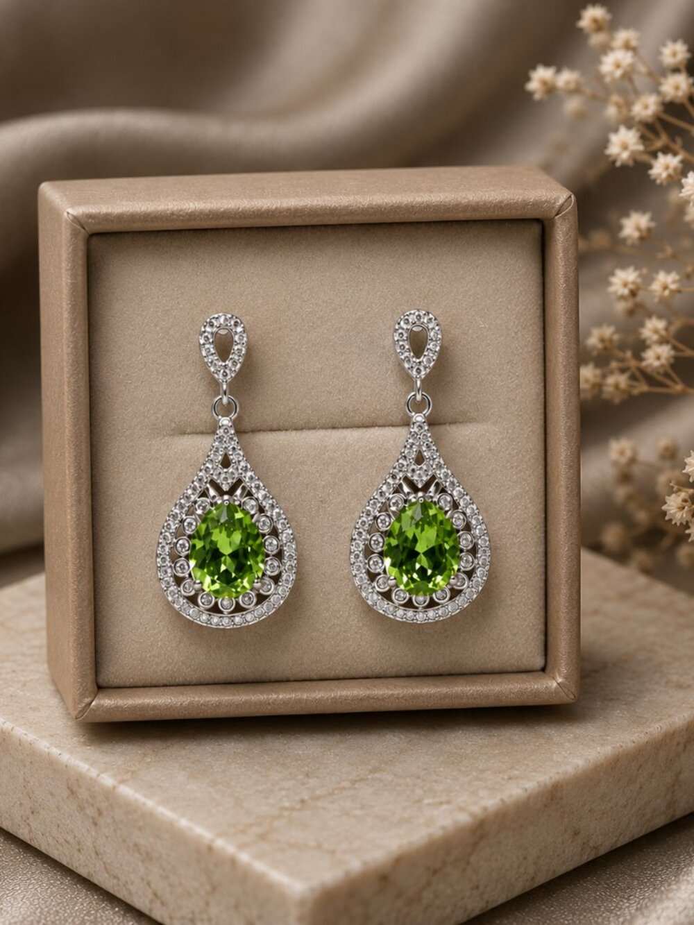 Genuine Sultanite Color Change Earrings in .925 Mexican Sterling Silver